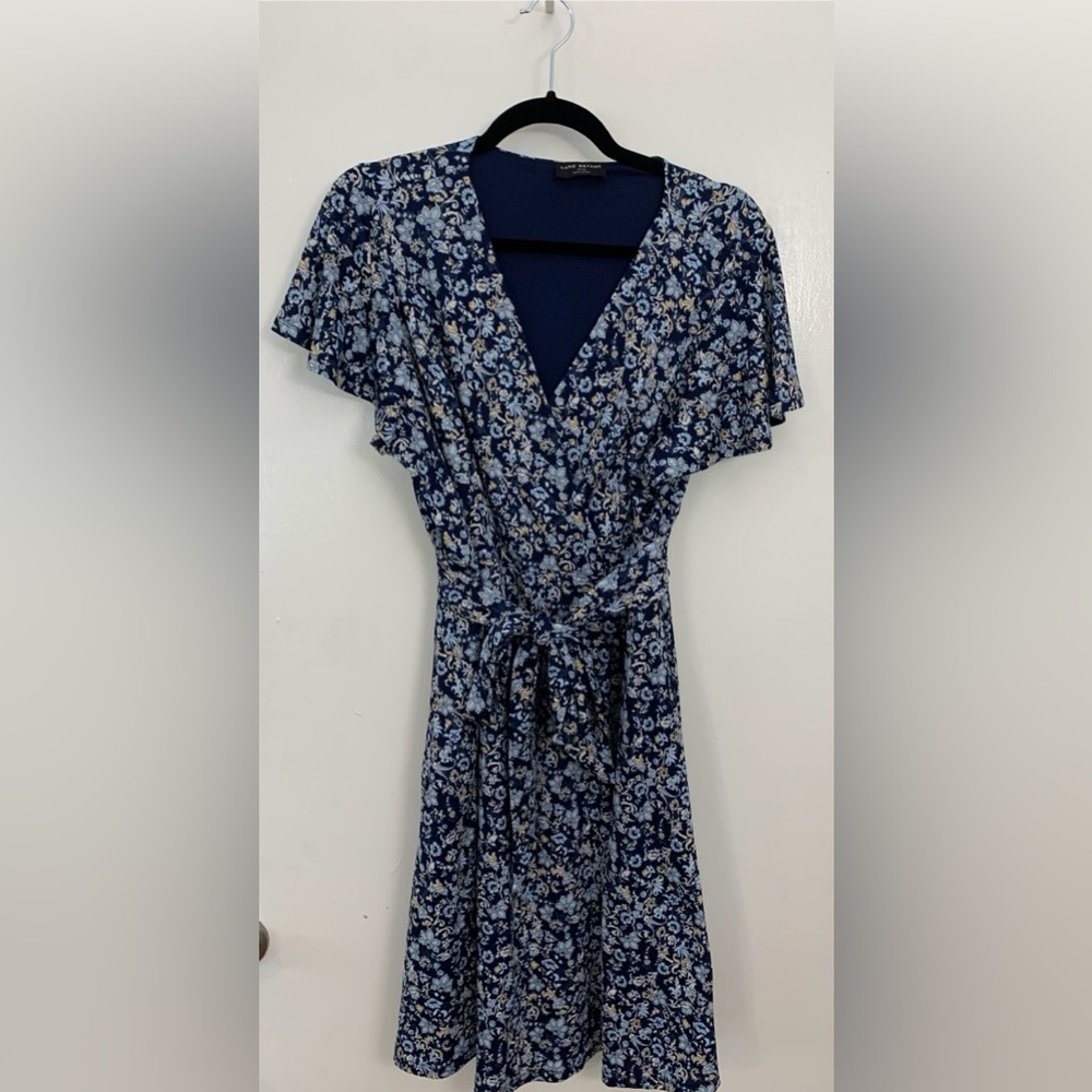 Lane Bryant Paisley Belted Dress Size 14/16